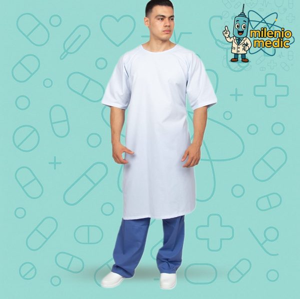 BATA PARA PACIENTE TALLA S-M