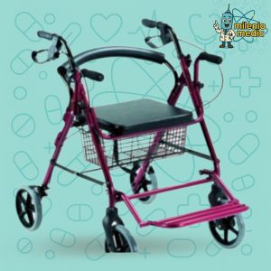 ANDADOR MULTIFUNCIONAL CON ASIENTO Y CANASTA
