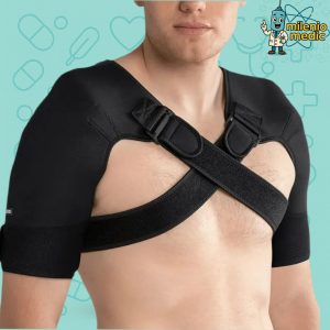 soporte de hombros ajustable para lesiones y rehabilitación | Mileniomedic